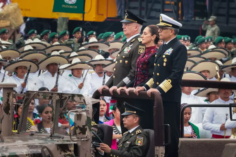 Aniversario de la Revolucin Mexicana, la Presidenta de Mxico, Claudia Sheinbaum