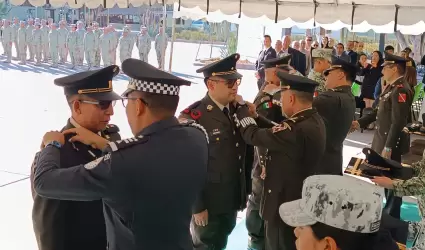 Realizan ceremonia de ascenso de personal en Segunda Zona Militar