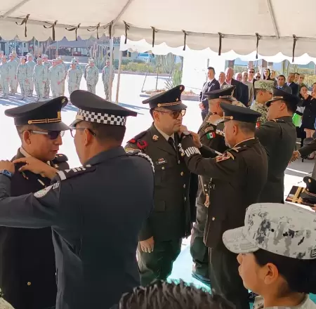 Realizan ceremonia de ascenso de personal en Segunda Zona Militar