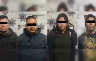 Agentes municipales realizaron la detencin de cuatro personas por portacin de arma