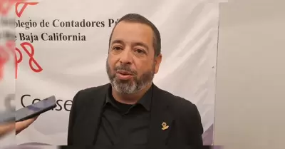 Presidente del Colegio de Contadores Pblicos de Baja California (CCPBC), Sergio