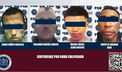 Fiscala Regional de Tijuana obtiene cuatro sentencias condenatorias