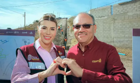 Obra de introduccin de agua potable en el ejido Lzaro Crdenas 3ra Seccin