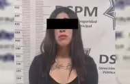 Detienen a mujer por portacin de arma prohibida y vinculacin con robo a casa habitacin