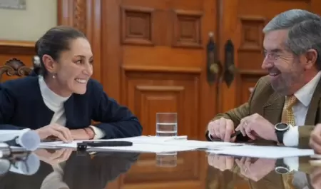 Claudia Sheinbaum y Juan Ramn de la Fuente