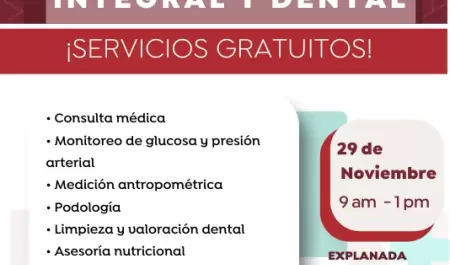 Presidenta Roco Adame te invita a la jornada gratuita de salud