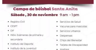 Servicios gratuitos a Santa Anita