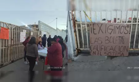 Padres de familia tomaron escuela secundaria en demanda de docentes y boletas