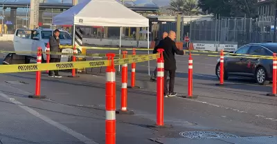 Garita de San Ysidro Vaca; Instalan Filtro del Instituto Nacional de Migracin