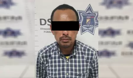 Detenido por posesin de vehculo con reporte de robo en Mexicali