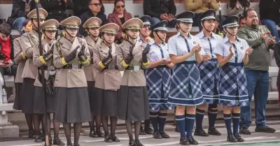 Promueve COBACH BC valores cvicos en Concurso Estatal de Escoltas de Bandera 20