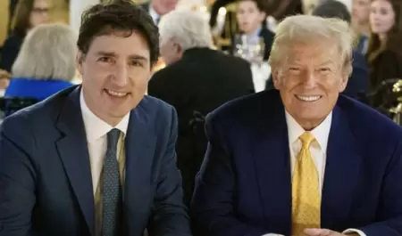 Justin Trudeau y Donald Trump