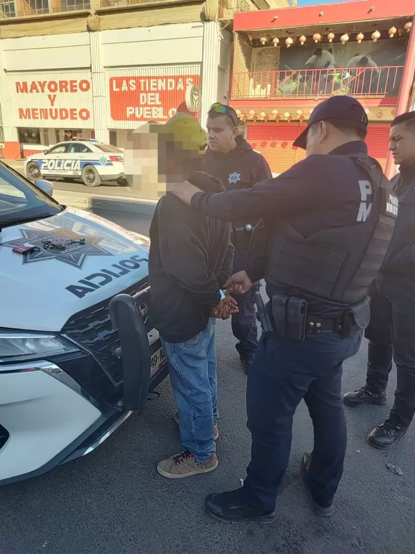 Operativo de la Polica Municipal deja 5 detenidos en zona noroeste de Mexicali