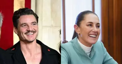 Pedro Pascal/Claudia Sheinbaum