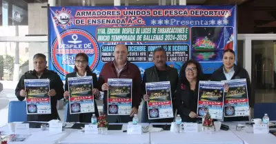 Anuncian el desfile de luces de barcos e inicio del avistamiento de la ballena g