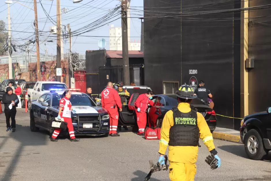 Incidente a un cuadra del bulevar Daz Ordaz y del mercado de todos.