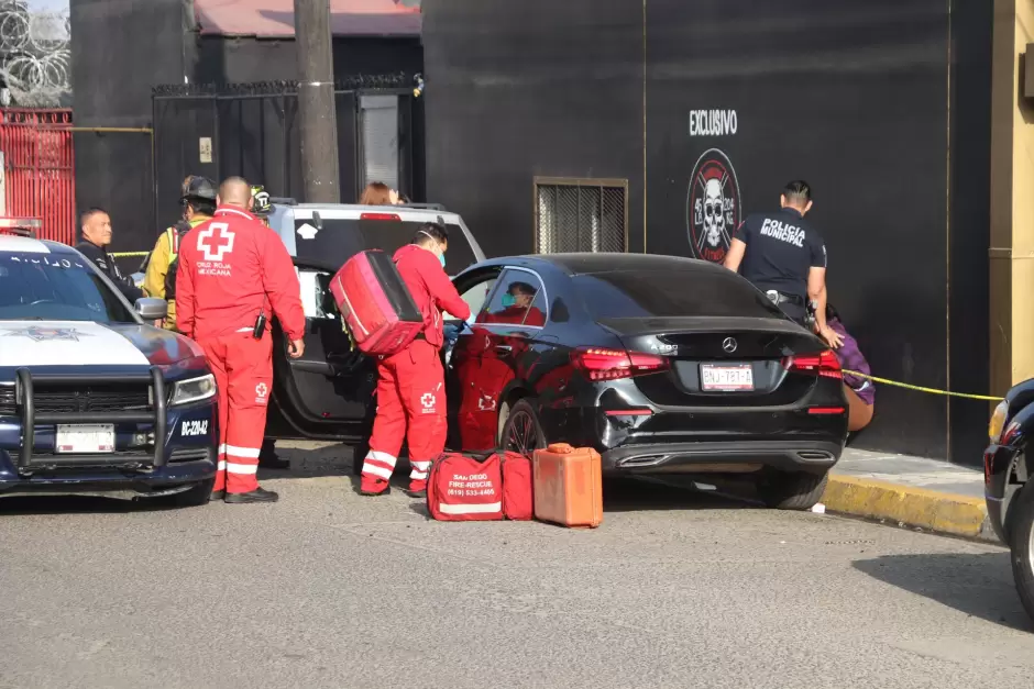 Incidente a un cuadra del bulevar Daz Ordaz y del mercado de todos.