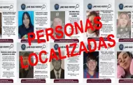 FGE localiza a diez personas reportadas como desaparecidas