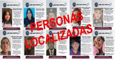 Localizan a a diez personas