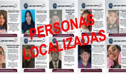 Localizan a a diez personas