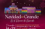 Celebrar Ensenada Navidad en Grande con proyeccin de video mapping