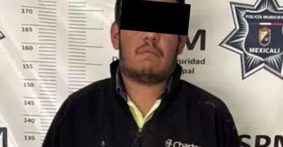 Detienen a hombre armado relacionado con robos a tiendas Oxxo en Mexicali