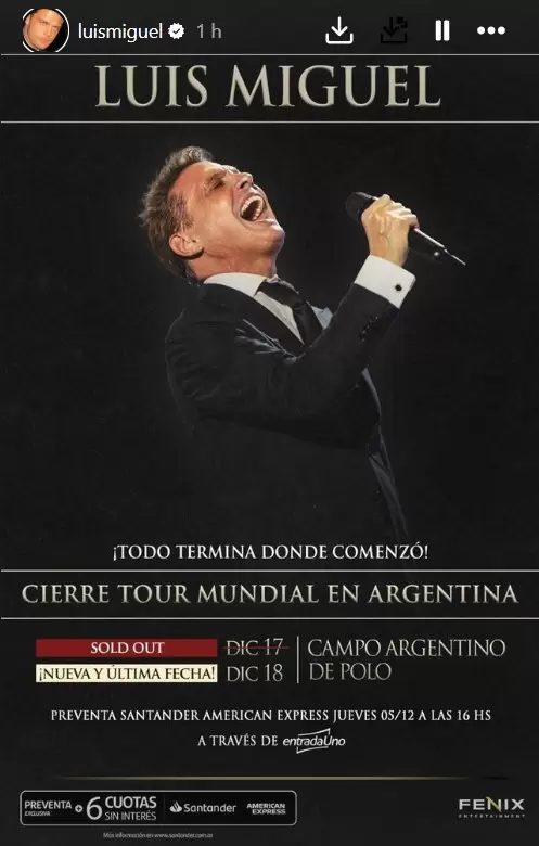 Gira de Luis Miguel