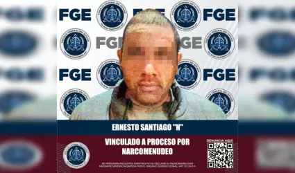 Imputado por narcomenudeo