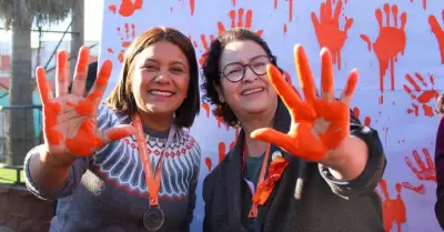 Corren contra la violencia a las mujeres