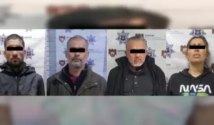 Detencin de cuatro fugitivos de la ley