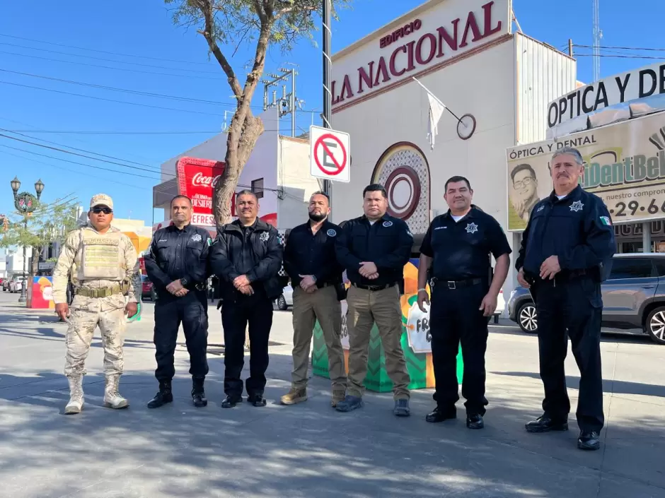 Banderazo del operativo "Diciembre Seguro" en Baja California