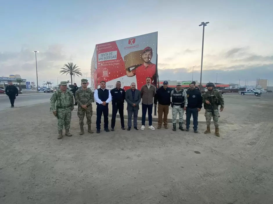 Banderazo del operativo "Diciembre Seguro" en Baja California