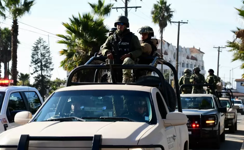 Banderazo del operativo "Diciembre Seguro" en Baja California