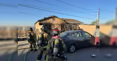 Mueren dos nios en incendio en vivienda de la colonia Francisco Villa