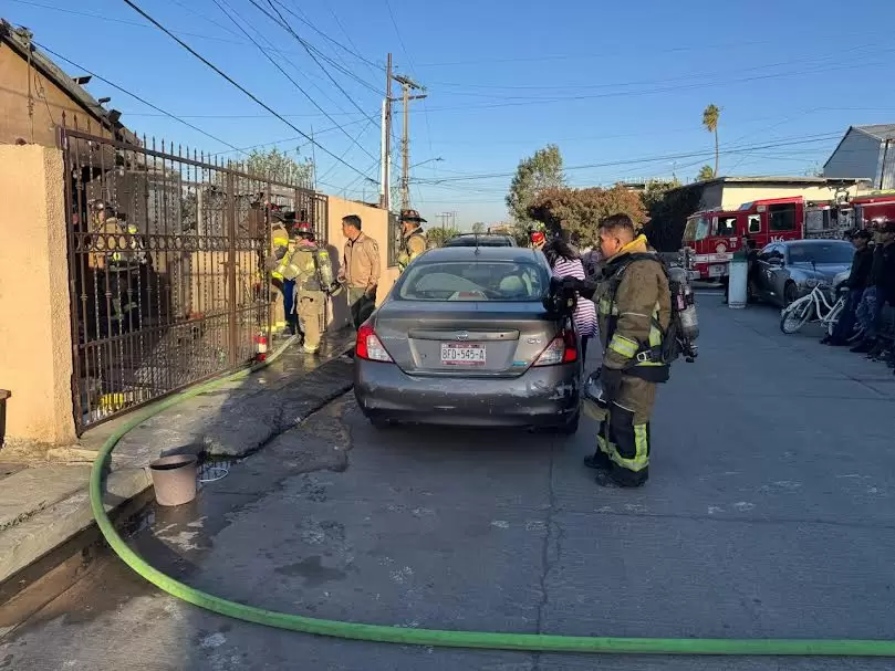 Mueren dos nios en incendio en vivienda de la colonia Francisco Villa