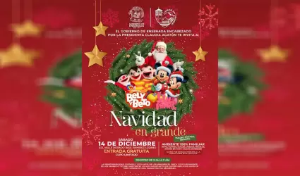 Invita alcaldesa Claudia Agat�n a la magno posada infantil "Navidad en Grande"