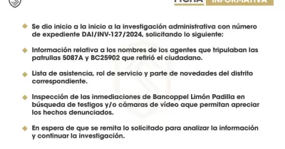 Sindicatura informa avances en caso de abuso policiaco contra conductor