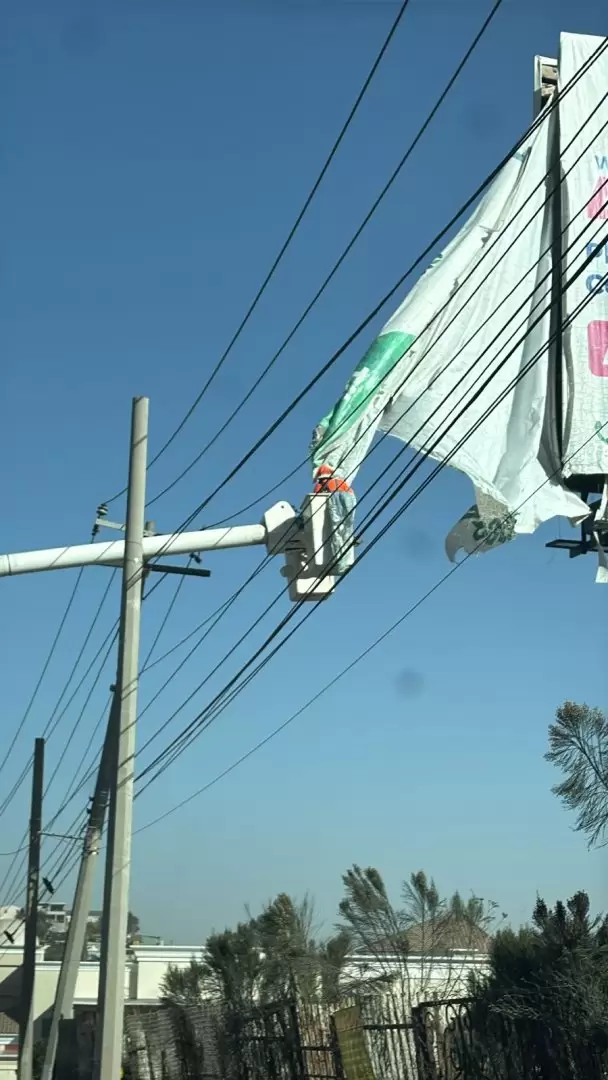 Restablecen suministro elctrico tras rachas de viento en Tijuana