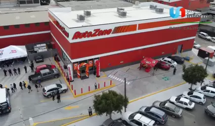 Es inaugurada en Tijuana la sucursal numero 800 de Autozone en Mexico