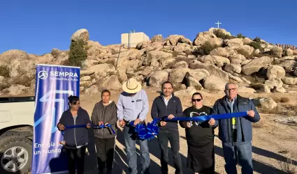 Entrega sempra infraestructura tanque de agua