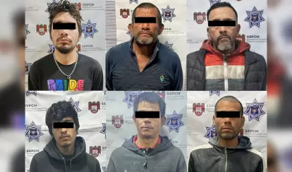 Fugitivos de la ley asegurados