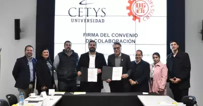 CBTis No. 140 y Cetys Universidad firman convenio de colaboracin en beneficio d