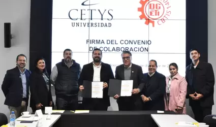 CBTis No. 140 y Cetys Universidad firman convenio de colaboraci�n en beneficio d