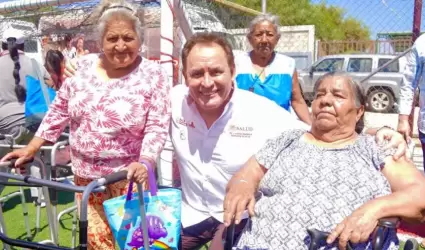 Beneficia Secretar�a de Salud a casi 60 mil adultos mayores con detecci�n oportu