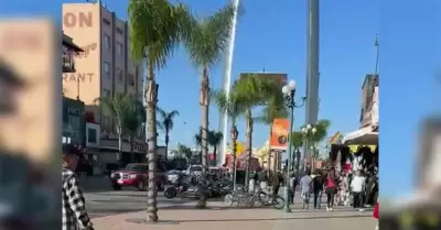 Reportan balazos en la Zona Centro de Tijuana