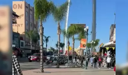 Reportan balazos en la Zona Centro de Tijuana