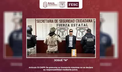 Fuerza Estatal, Defensa y GN detienen a Josu� "N" alias 'El Pitufo', tras denunc