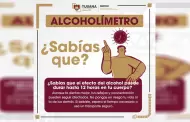 SSPCM Tijuana hace llamado a la ciudadana para tomar conciencia y no conducir bajo los influjos del alcohol