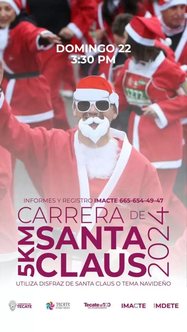 Carrera de Santa Claus 5K 2024