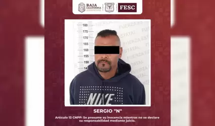 Detienen a fugitivo de la justicia de Baja California